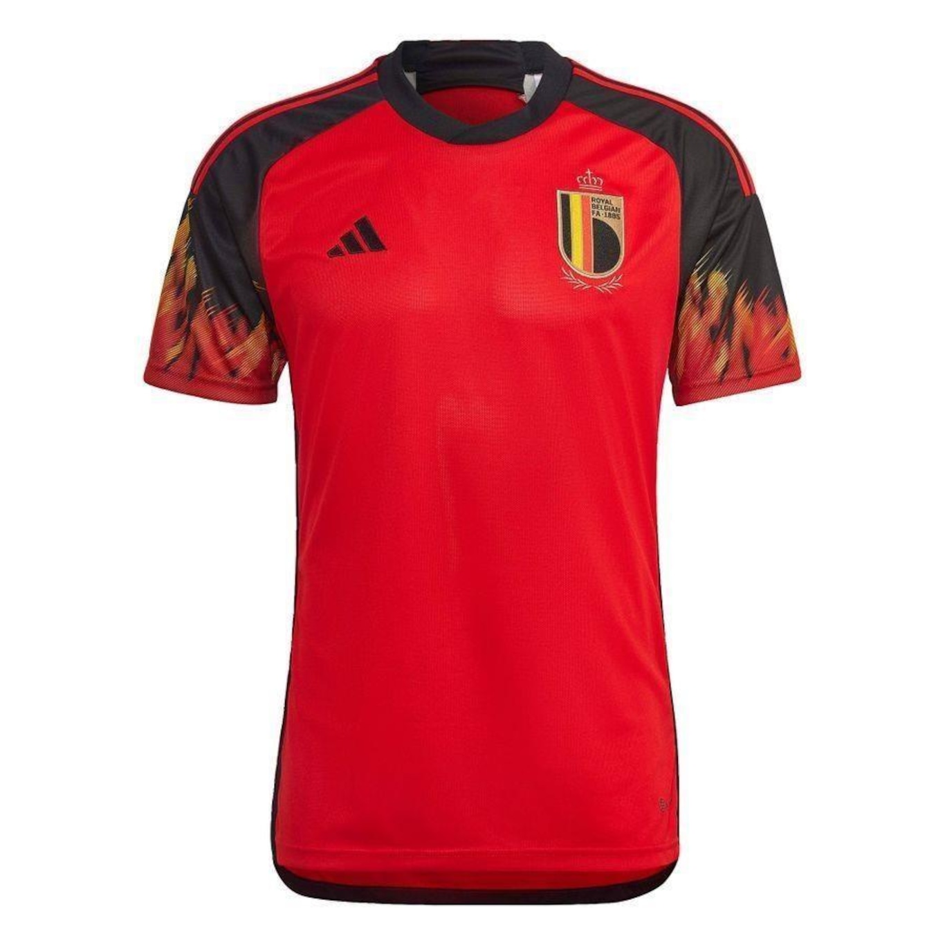 Camisa 1 Bélgica 22 adidas - Masculina - Foto 1