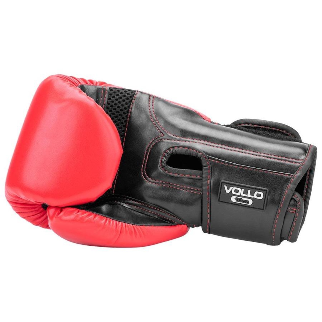 Luva de Boxe Muay Thai Kickboxing Vollo Training 10 oz - Adulto - Foto 4