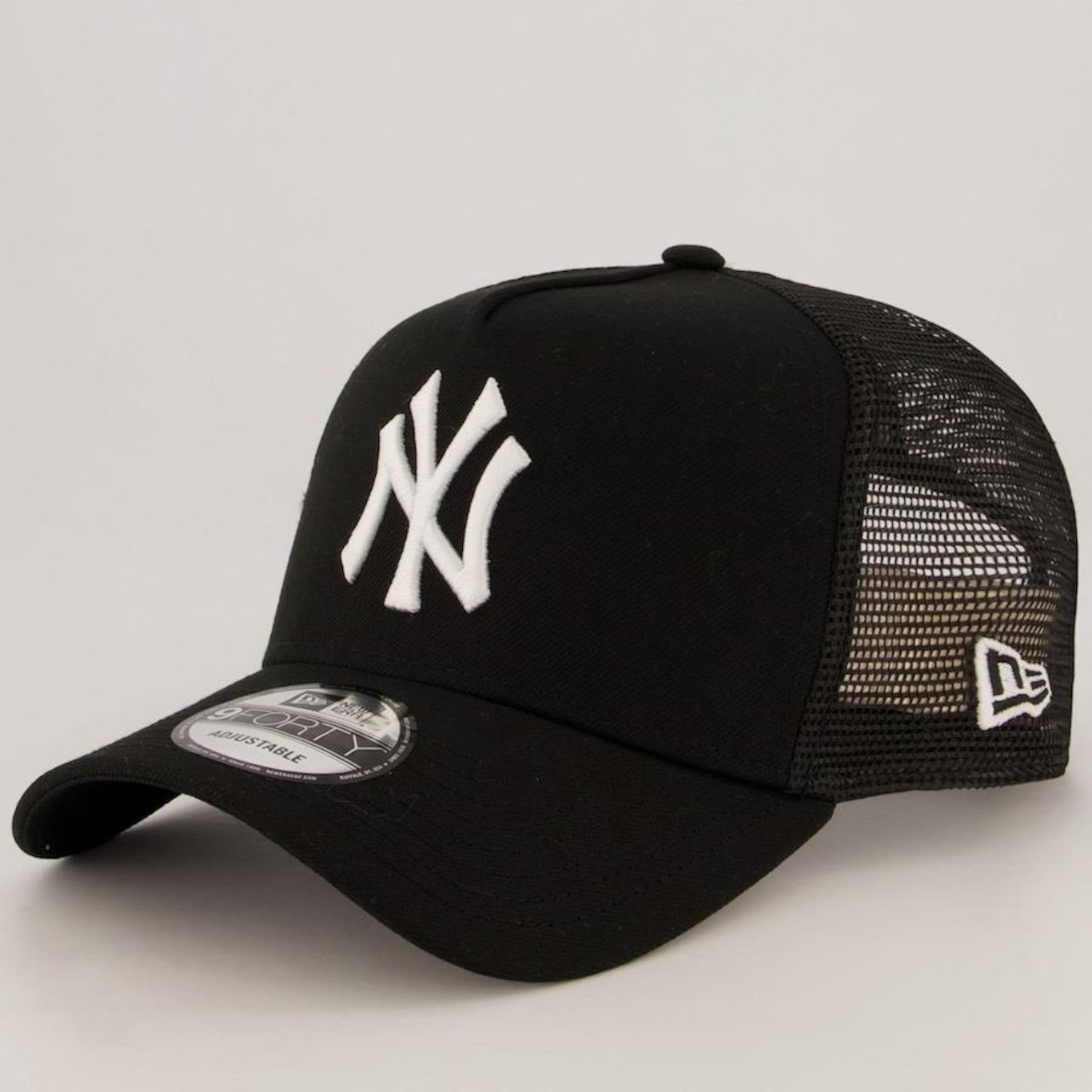 Boné Aba Curva New Era Mlb 940 New York Yankees Trucker - Snapback - Adulto - Foto 1