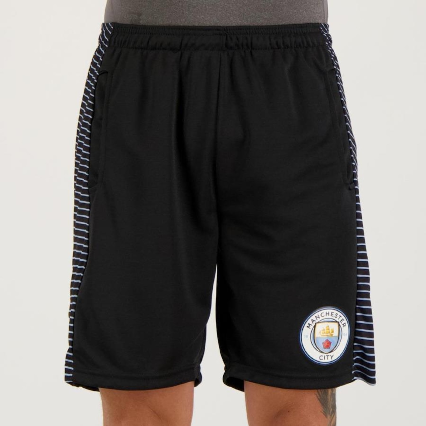 Bermuda Futfanatics Manchester City Pryce - Masculina - Foto 1