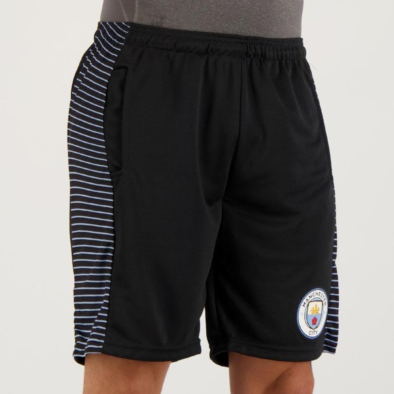 Bermuda Futfanatics Manchester City Pryce - Masculina - Foto 2