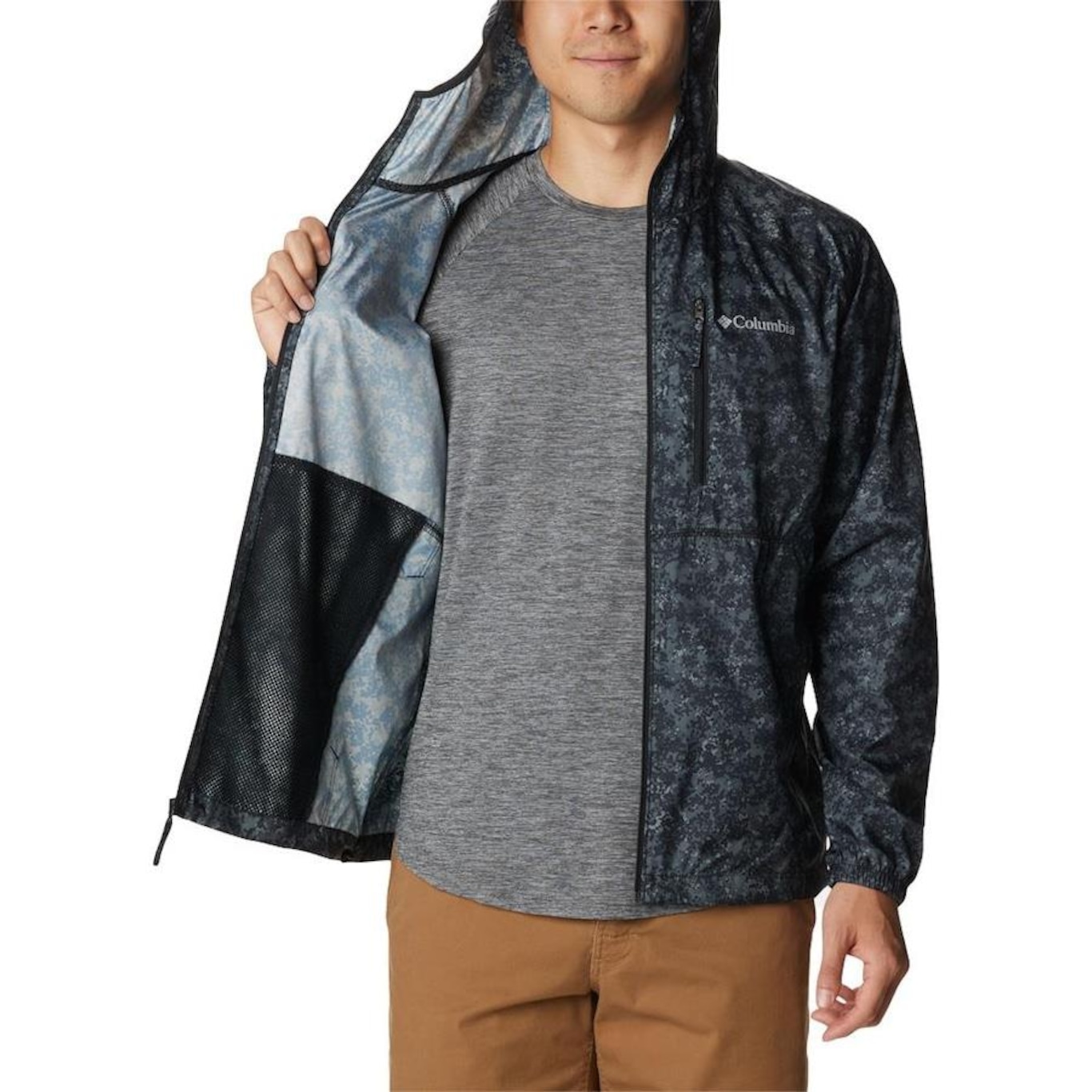 Jaqueta Corta Vento Columbia Flash Forward Windbreaker - Masculino - Foto 2