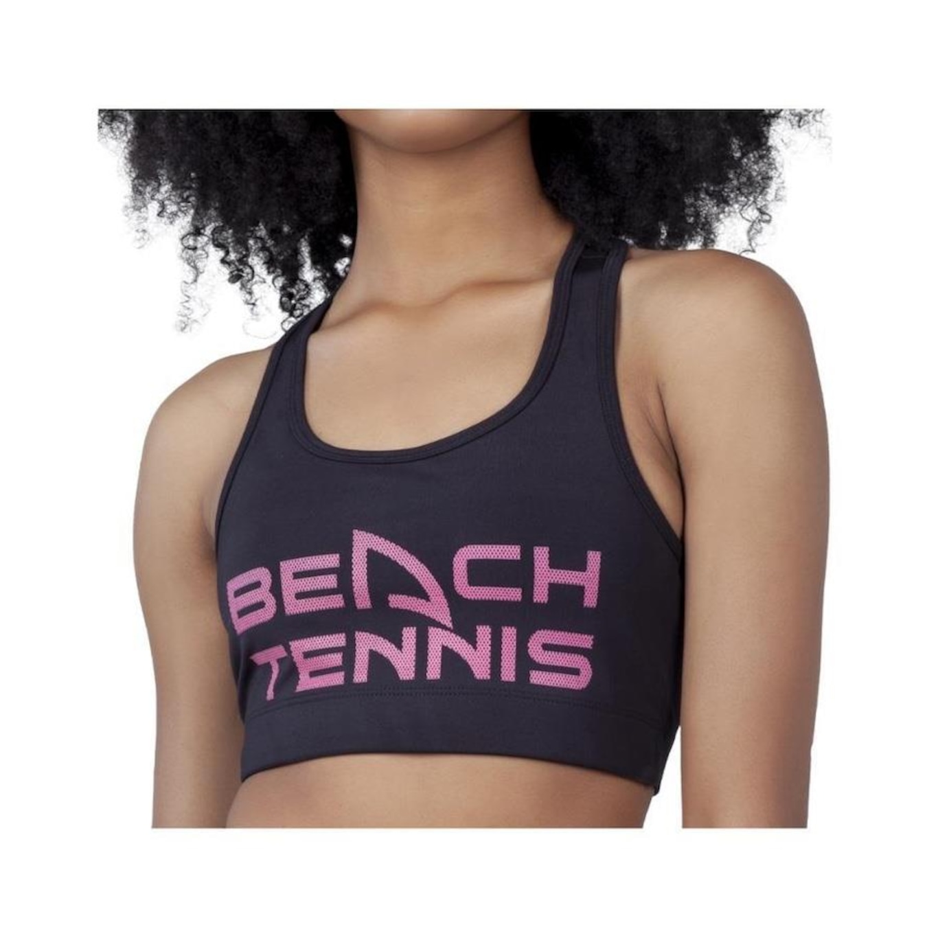 Top Fitness Suplex Shark Beach Tennis Power Gym - Feminino - Foto 1