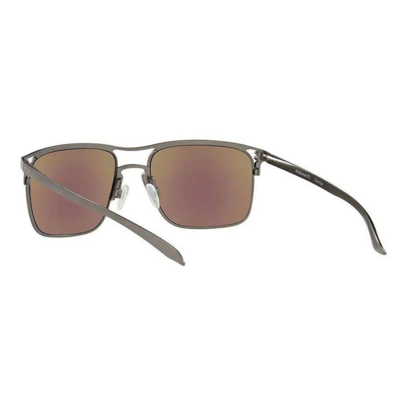 Óculos de Sol Unissex Oakley Holbrook TI Matte Gunmetal - Adulto - Foto 3