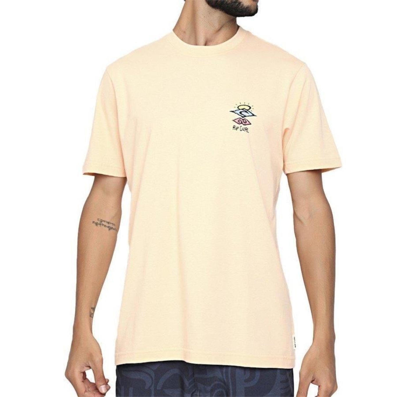 Camiseta Rip Curl New Search Essential - Masculina - Foto 1