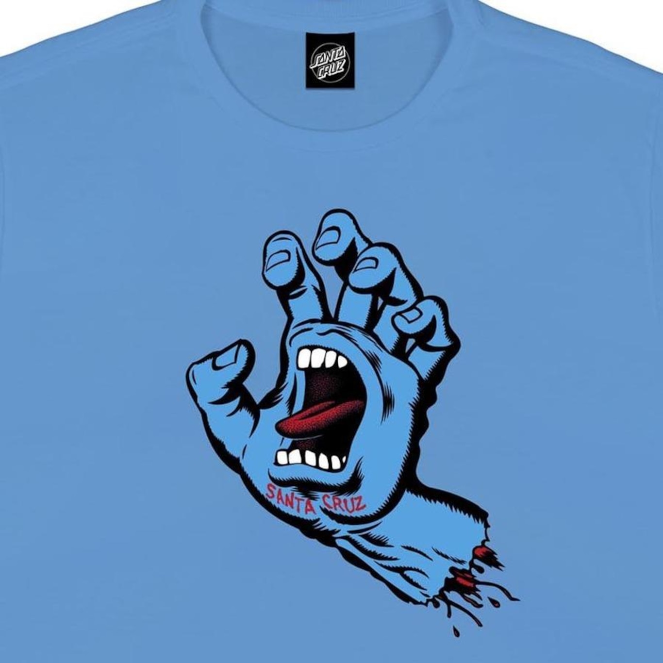 Camiseta Santa Cruz Screaming Hand Front - Masculina - Foto 1