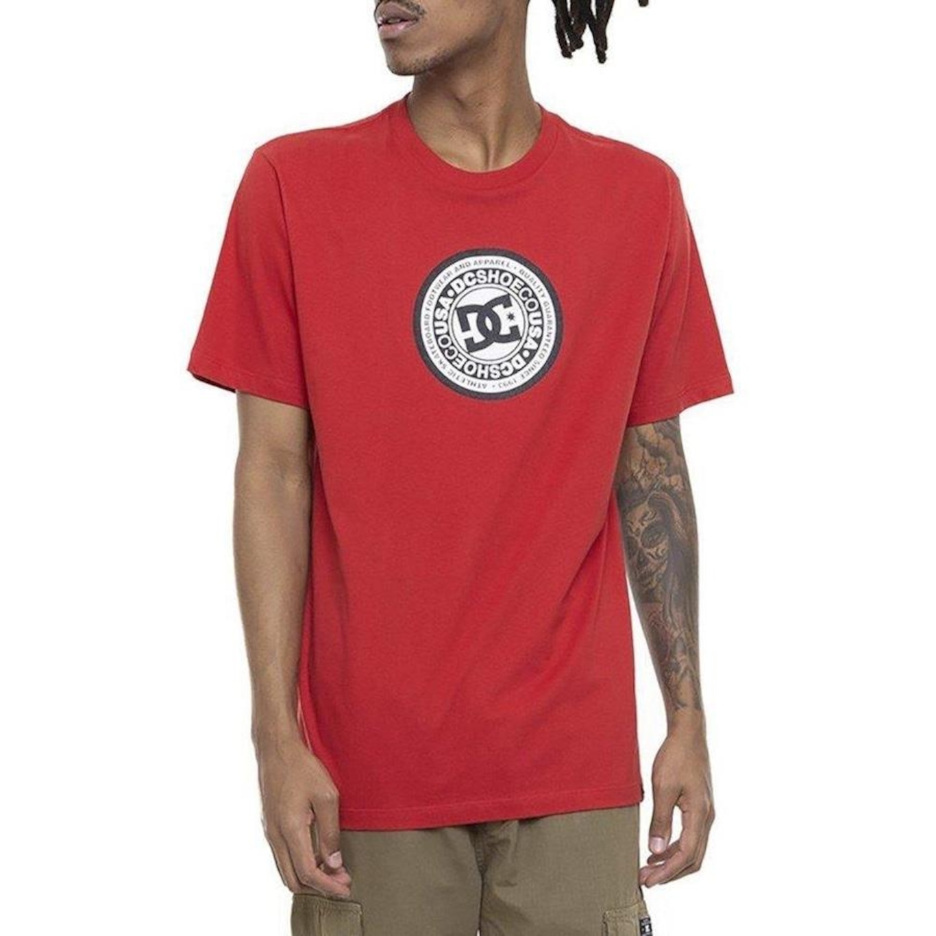 Camiseta DC Shoes Circle Star - Masculina - Foto 1