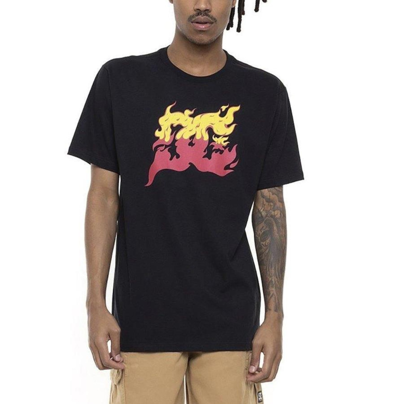 Camiseta DC Shoes DC Burner - Masculina - Foto 1