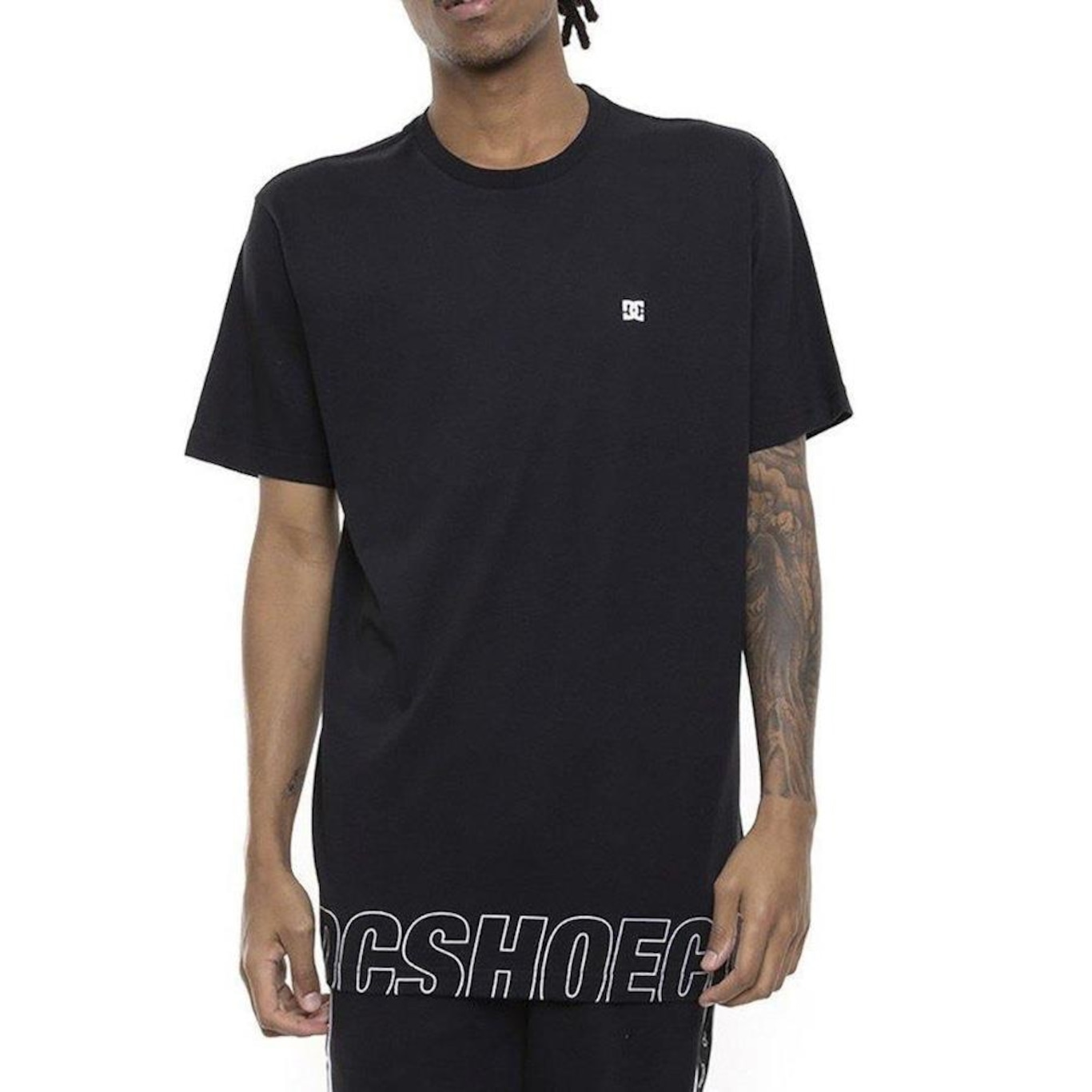 Camiseta DC Shoes Outline DcSshoeCo - Masculina - Foto 1