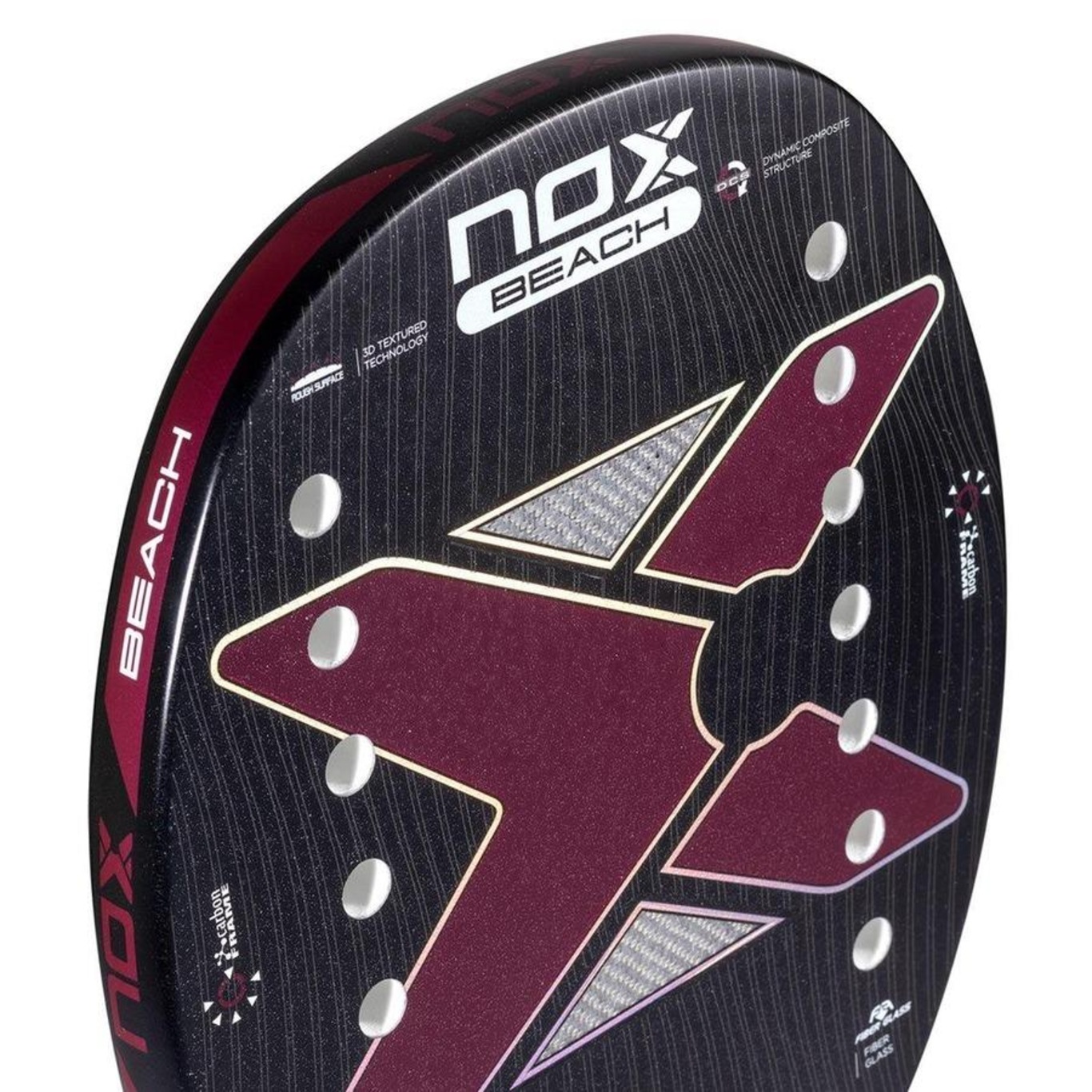 Raquete de Beach Tennis de Carbono AR10 NERBO 2022 | NOX BEACH Antomi