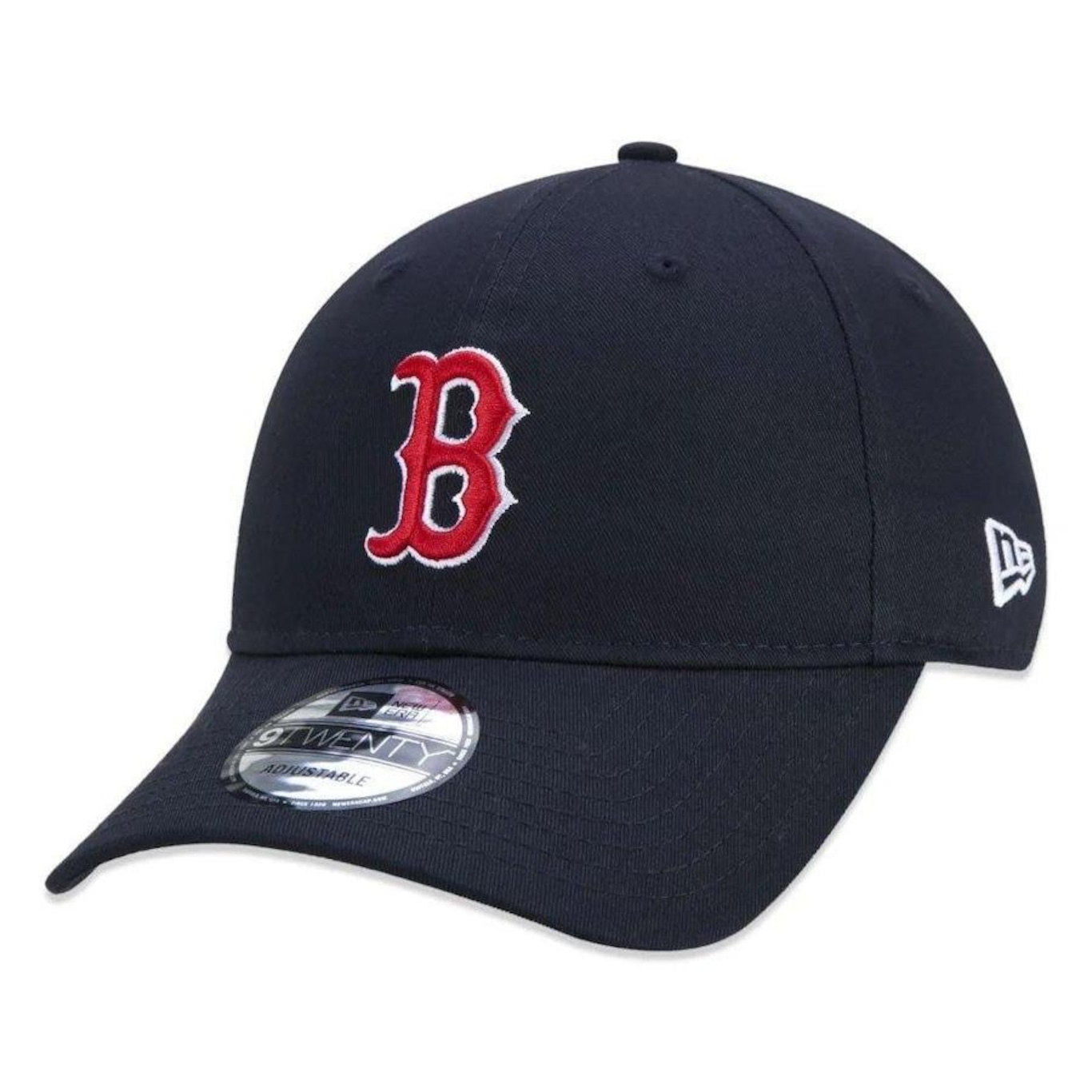 Boné Aba Curva New Era Boston Red Sox 3930 HC - Fechado - Adulto - Foto 1