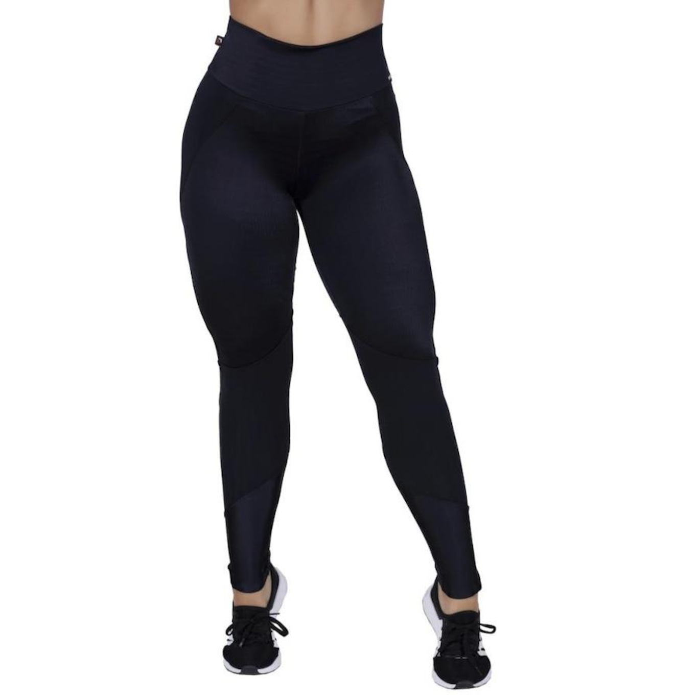 Calça Legging Orbis Fitness Cirre 3D Recortes Ondas - Feminina - Foto 3