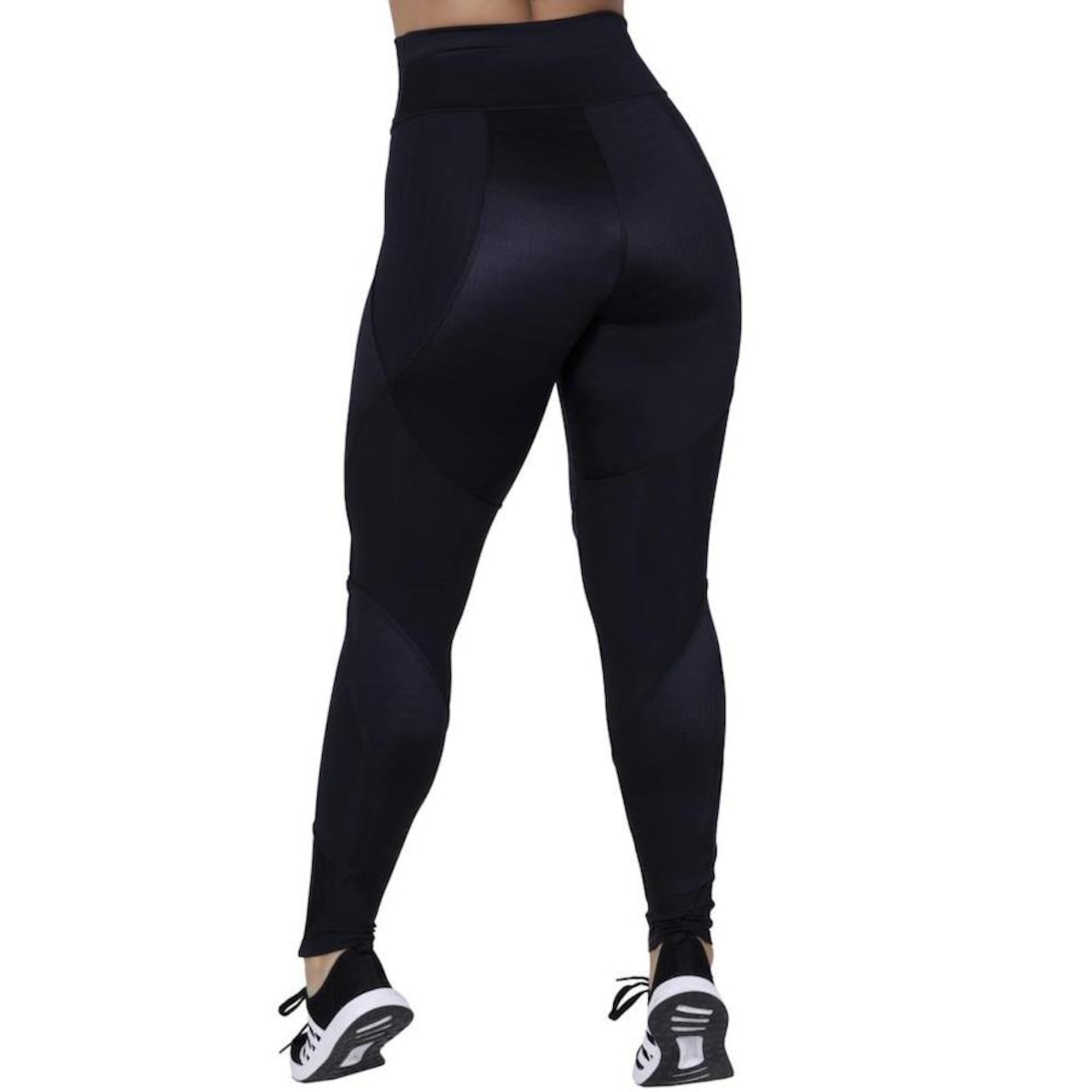 Calça Legging Orbis Fitness Cirre 3D Recortes Ondas - Feminina - Foto 4