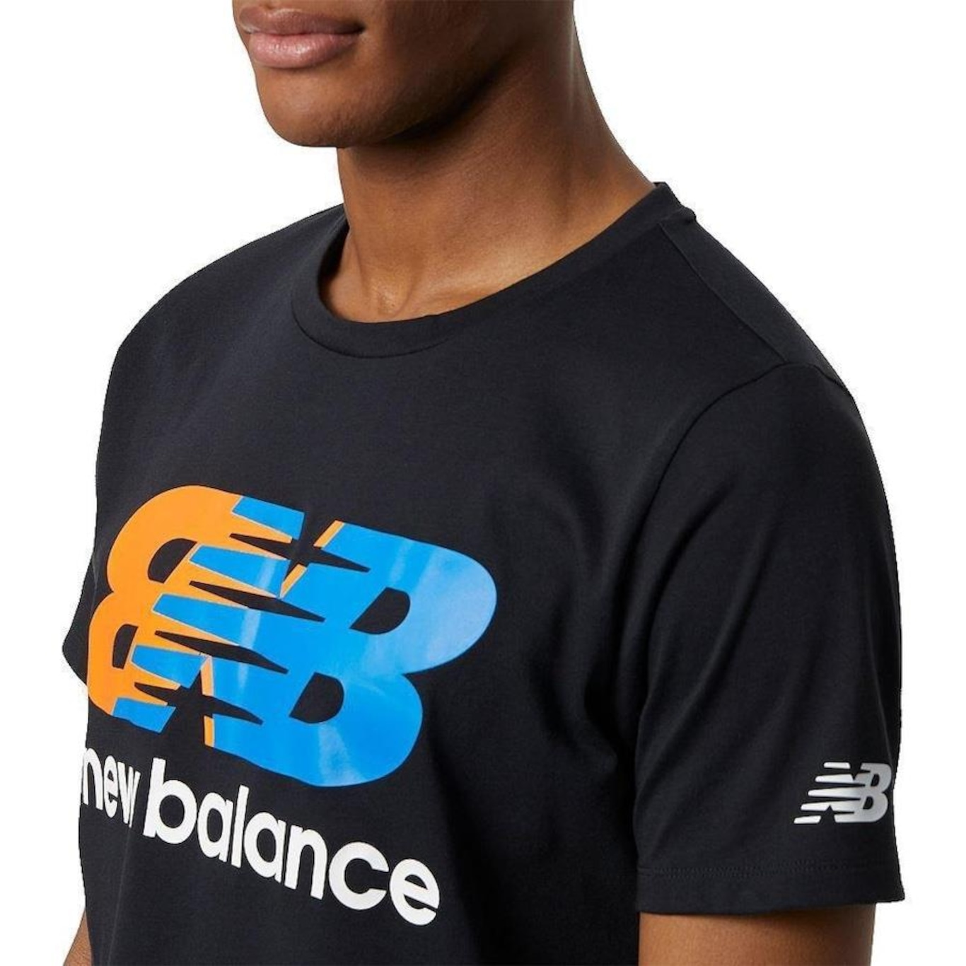 Camiseta New Balance Heathertech - Masculina - Foto 3