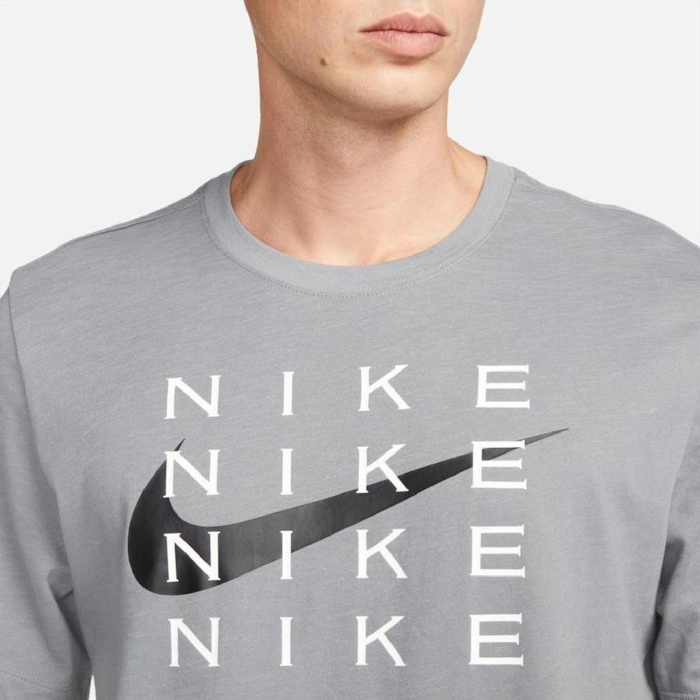 Camiseta Nike Dri-FIT Slub - Masculina - Foto 3