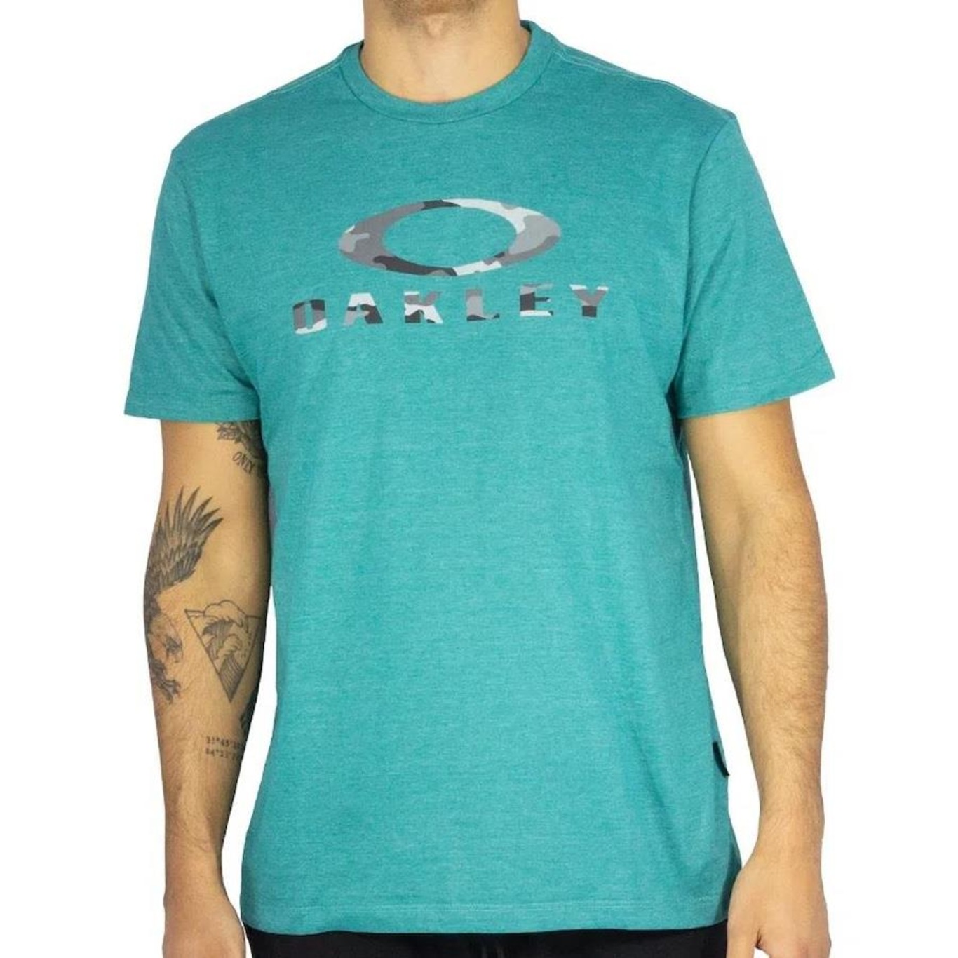 CAMISETA OAKLEY CAM OBARK SS TEE BRANCO