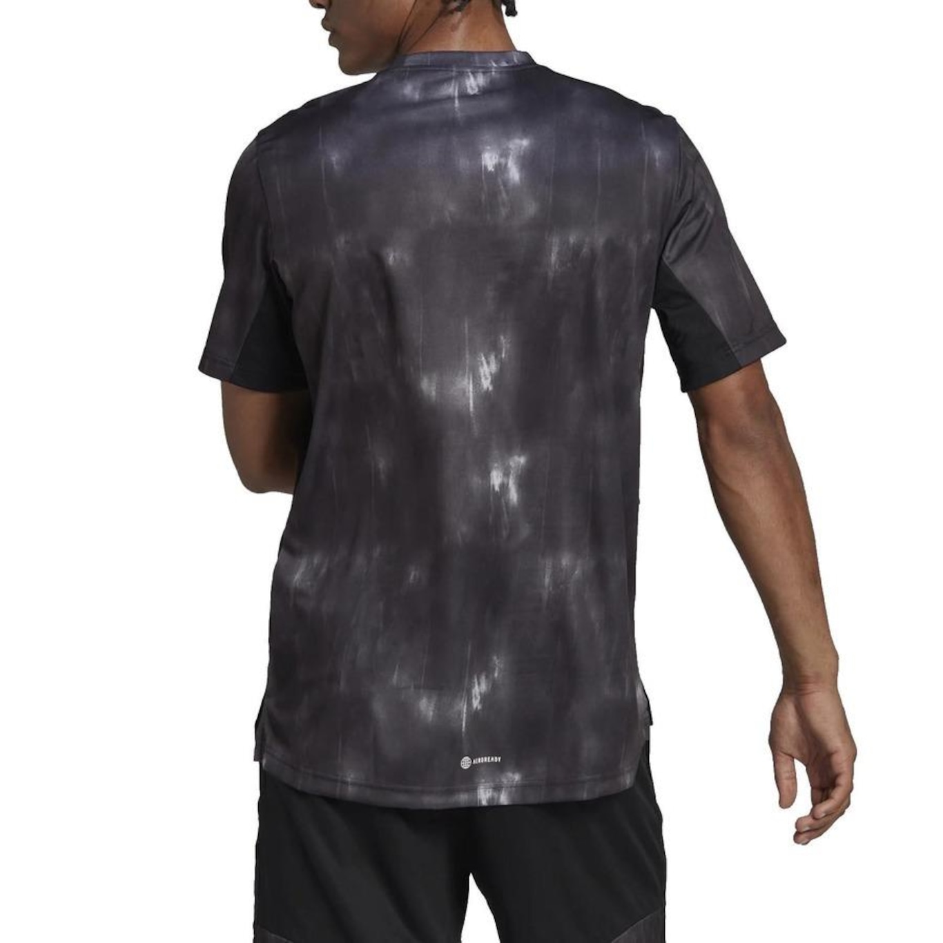 Camiseta adidas Workout AOP - Masculina - Foto 3