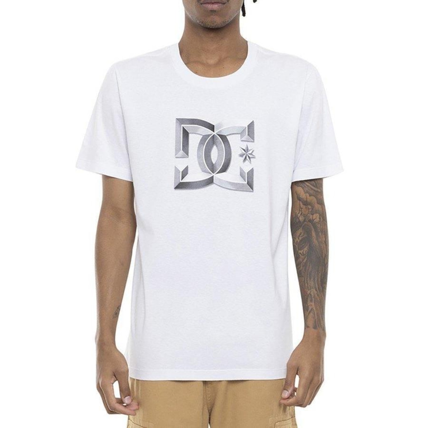 Camiseta DC Shoes Star Bevelled - Masculina - Foto 1