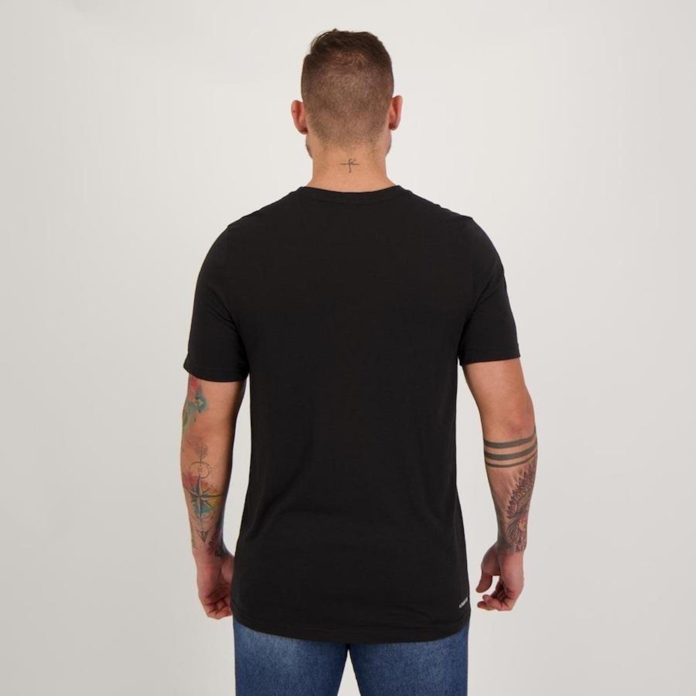 Camiseta adidas D2M Logo Feelready - Masculina - Foto 3