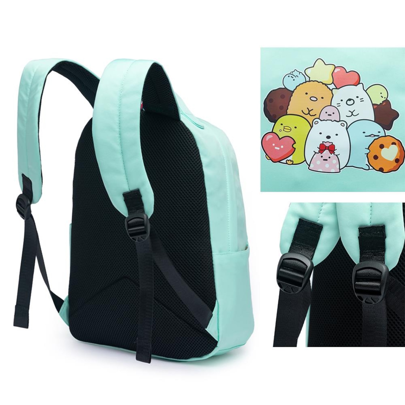 Mochila Escolar Yupe Chaveiro - 7Litros - Infantil - Foto 3