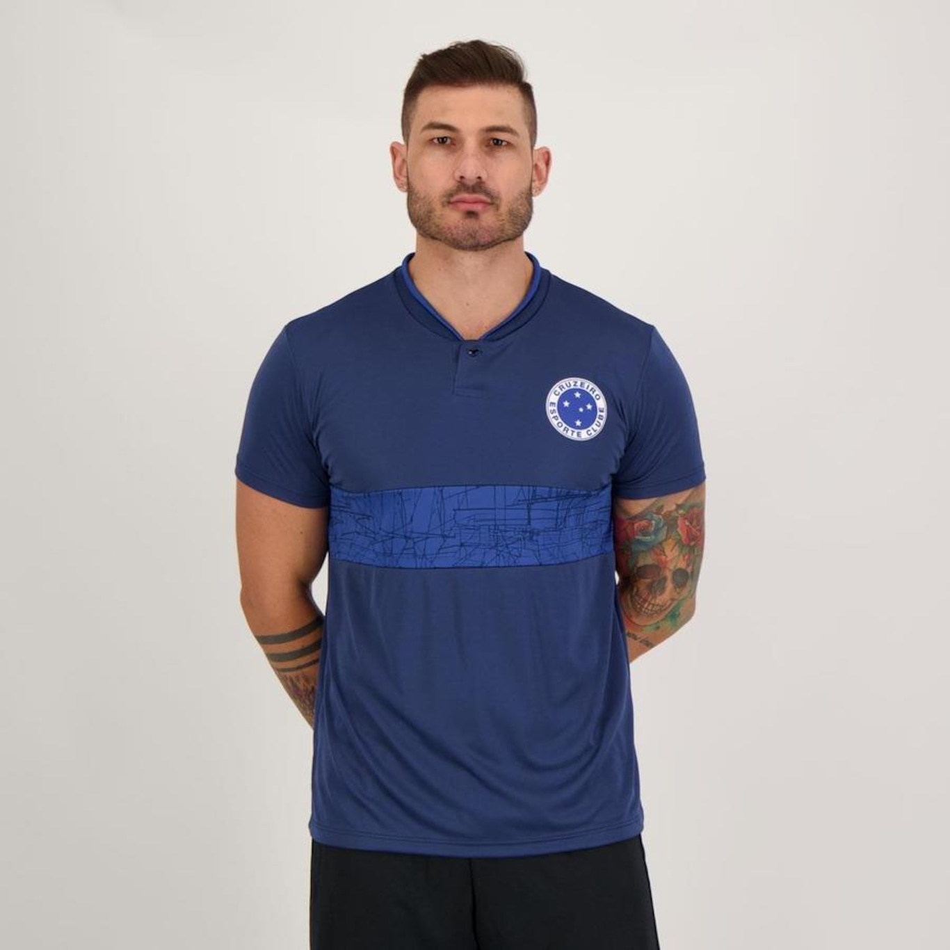 Camisa Futfanatics Cruzeiro Hype - Masculina - Foto 1