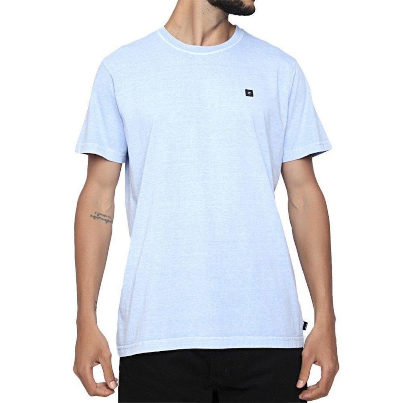 Camiseta Rip Curl Plain Wash Blade SM23 - Masculina - Foto 1