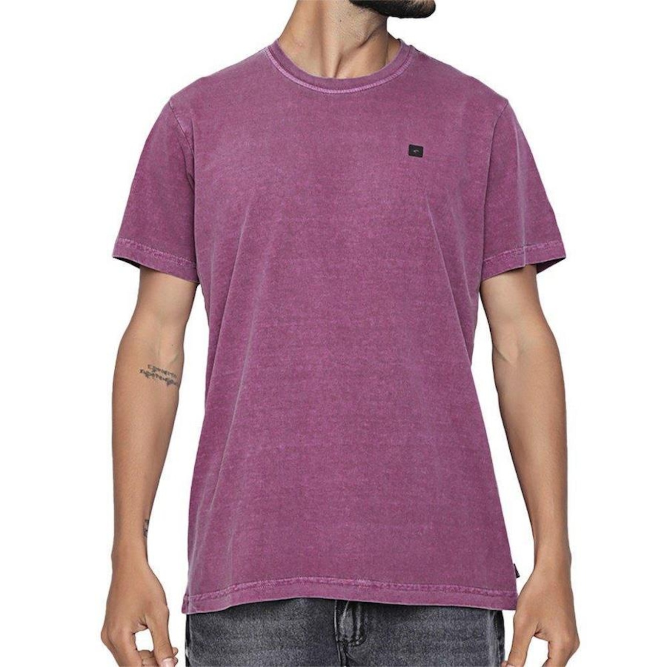 Camiseta Rip Curl Plain Wash Blade SM23 - Masculina - Foto 1