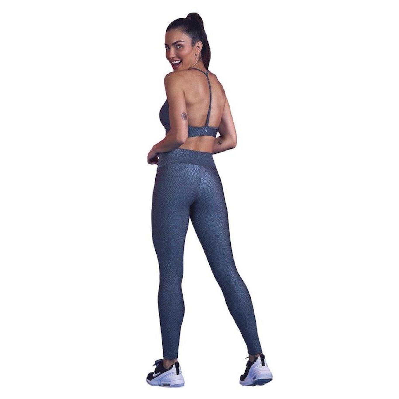 Calça Legging Alto Giro Jwinner - Feminina - Foto 4