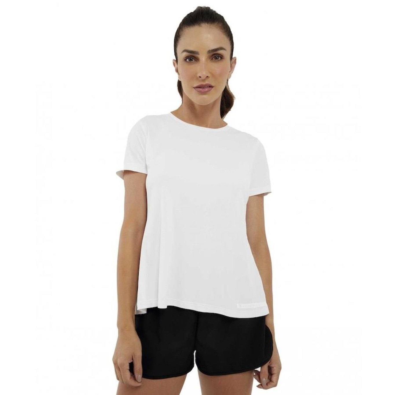 Camiseta Alto Giro Skin Fit Trasnpasse - Feminina - Foto 1