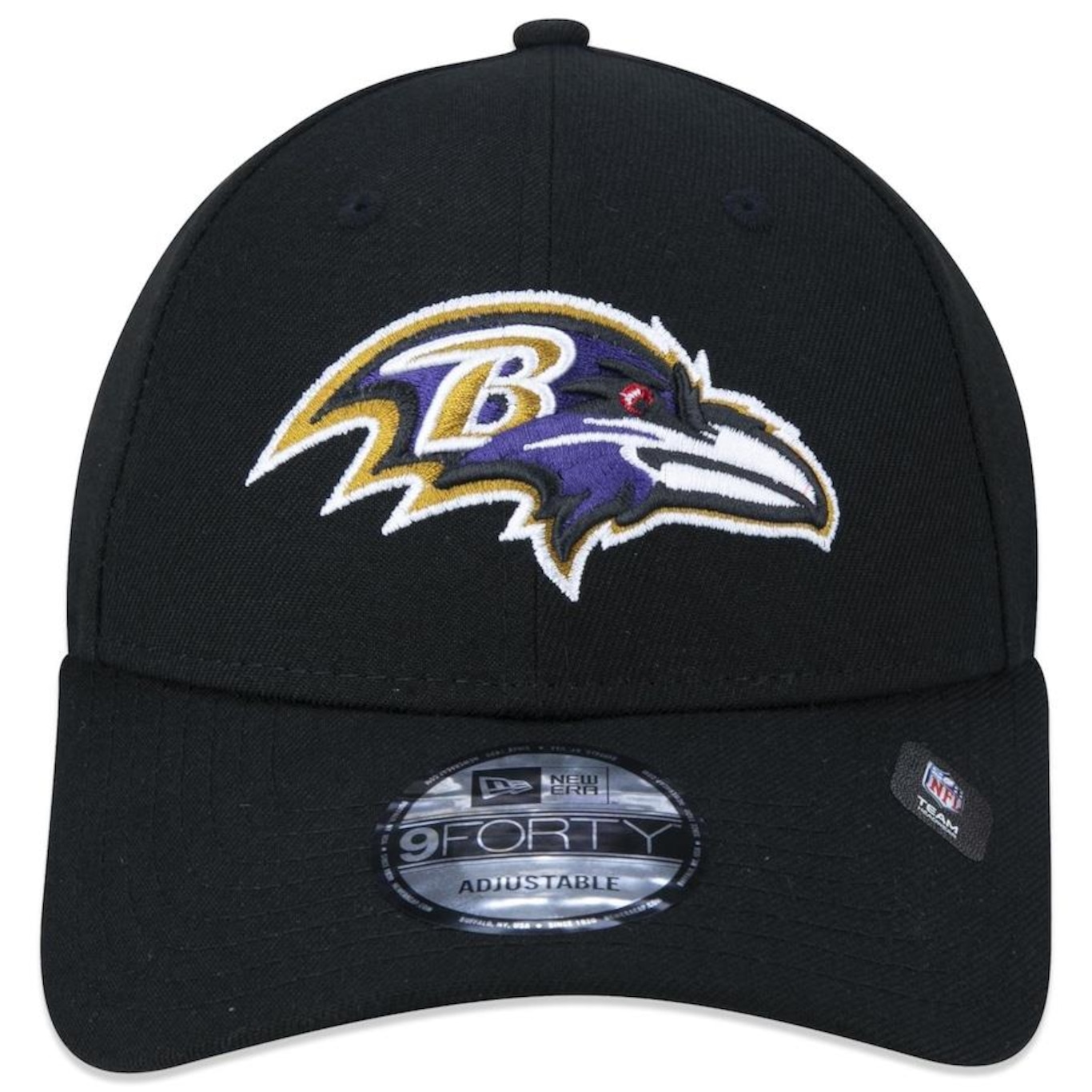 Boné Aba Curva New Era 9Forty NFL Baltimore Ravens - Snapback - Adulto - Foto 2