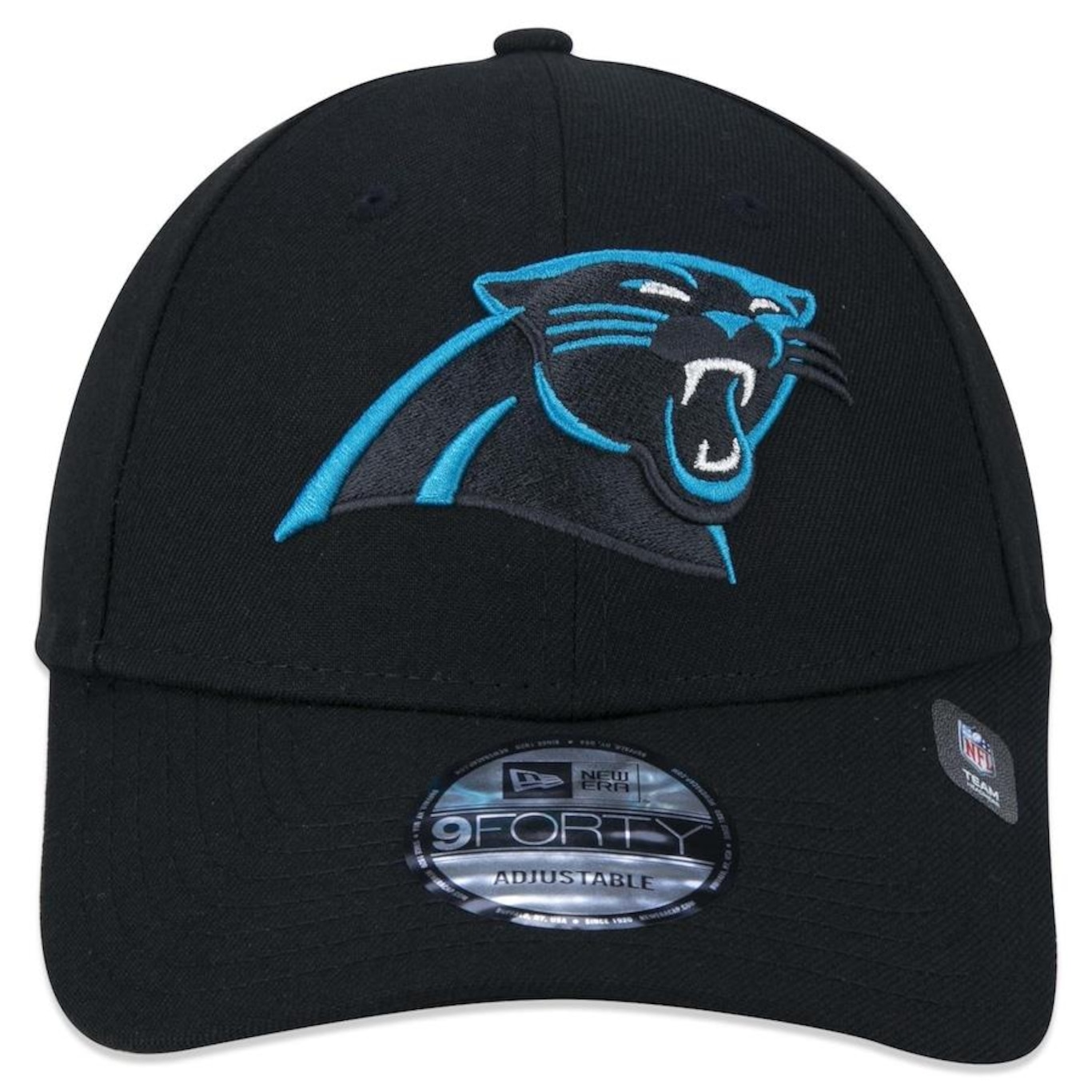 Boné Aba Curva New Era 9Forty NFL Carolina Panthers - Snapback - Adulto - Foto 2