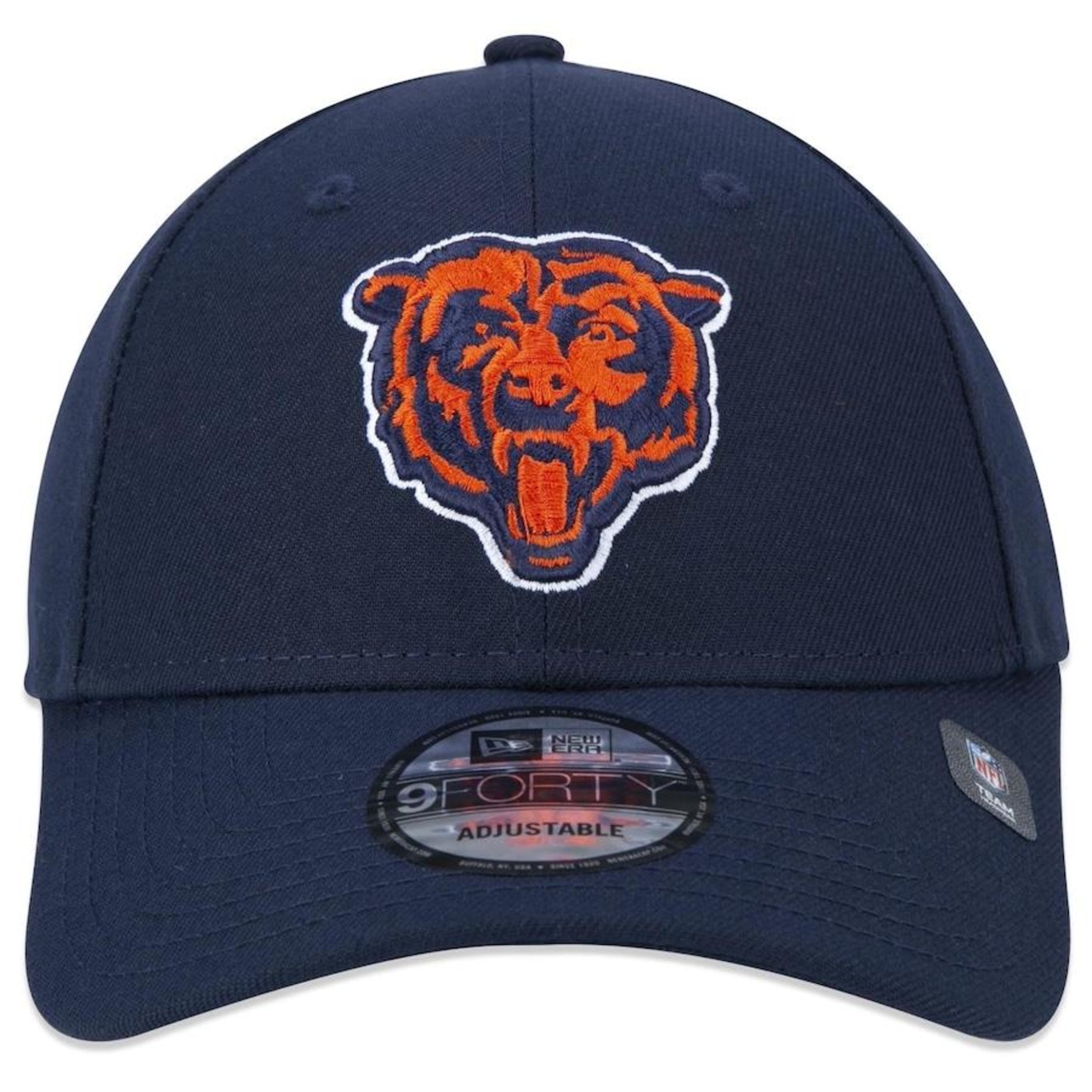 Boné Aba Curva New Era 9Forty NFL Chicago Bears - Snapback - Adulto - Foto 2