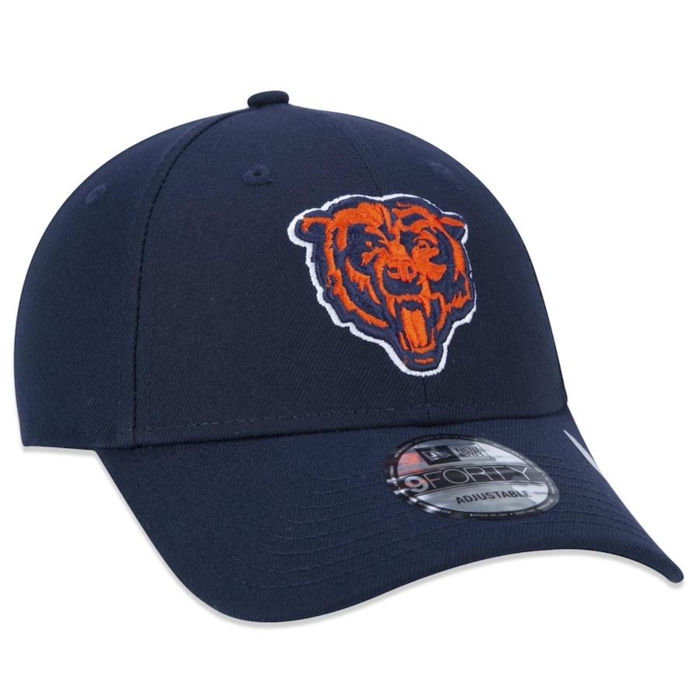 Boné Aba Curva New Era 9Forty NFL Chicago Bears - Snapback - Adulto - Foto 3