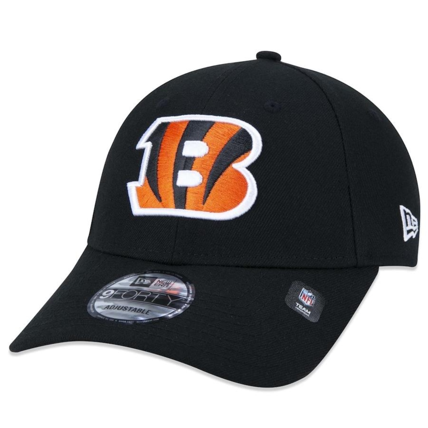 Boné Aba Curva New Era 9Forty NFL Cincinnati Bengals - Snapback - Adulto - Foto 1