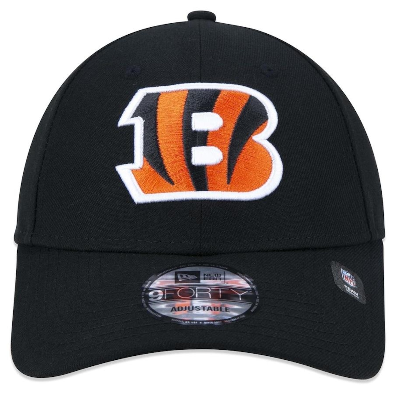 Boné Aba Curva New Era 9Forty NFL Cincinnati Bengals - Snapback - Adulto - Foto 2