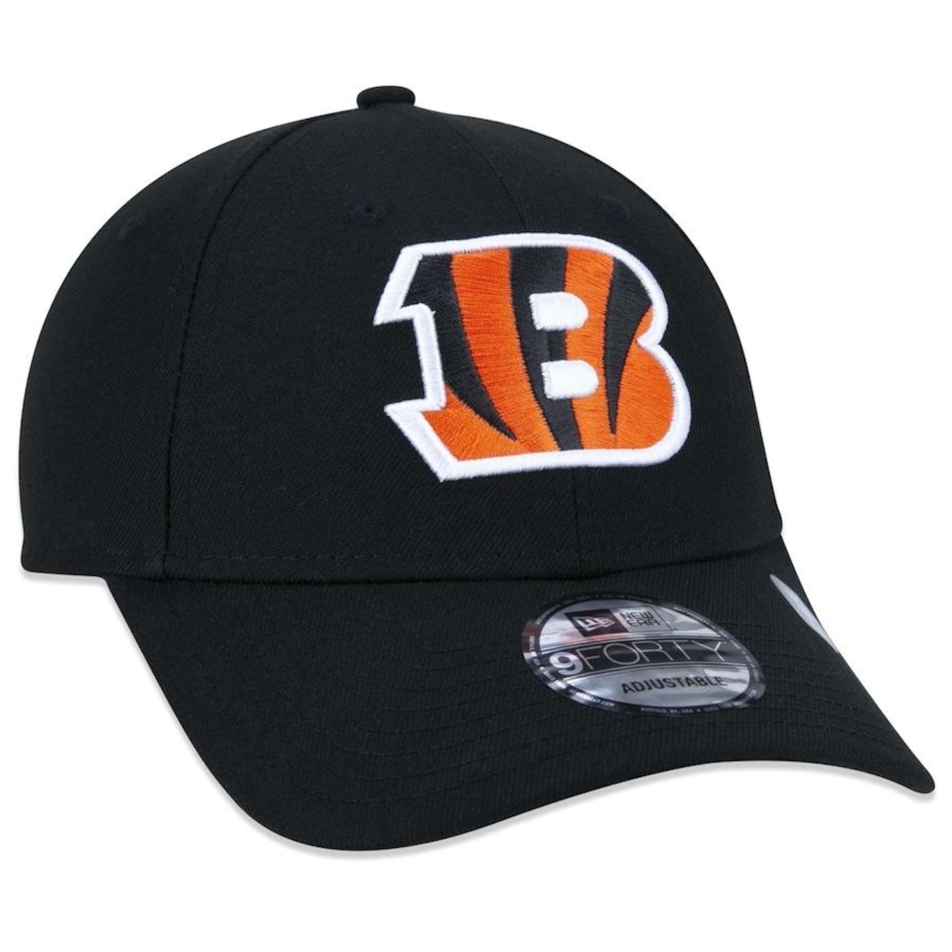 Boné Aba Curva New Era 9Forty NFL Cincinnati Bengals - Snapback - Adulto - Foto 3