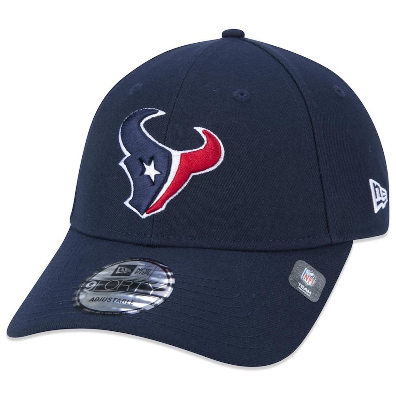 Boné Aba Curva New Era 9Forty NFL Houston Texans - Snapback - Adulto - Foto 1