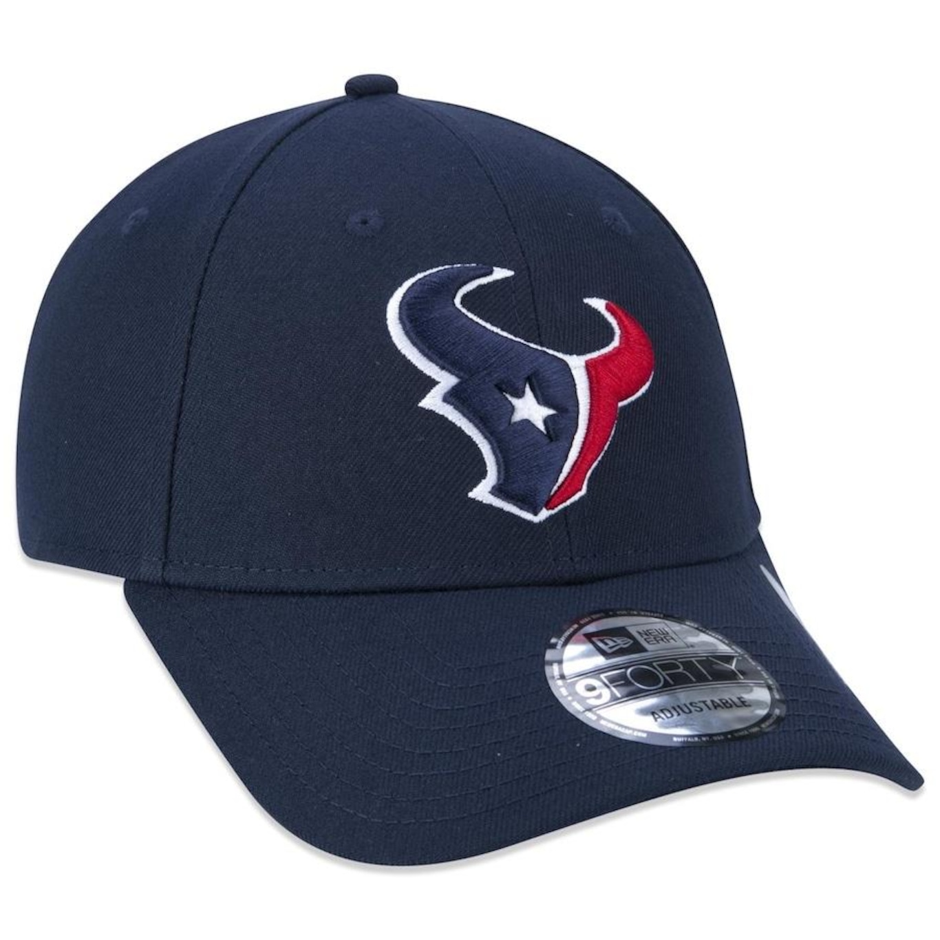 Boné Aba Curva New Era 9Forty NFL Houston Texans - Snapback - Adulto - Foto 3