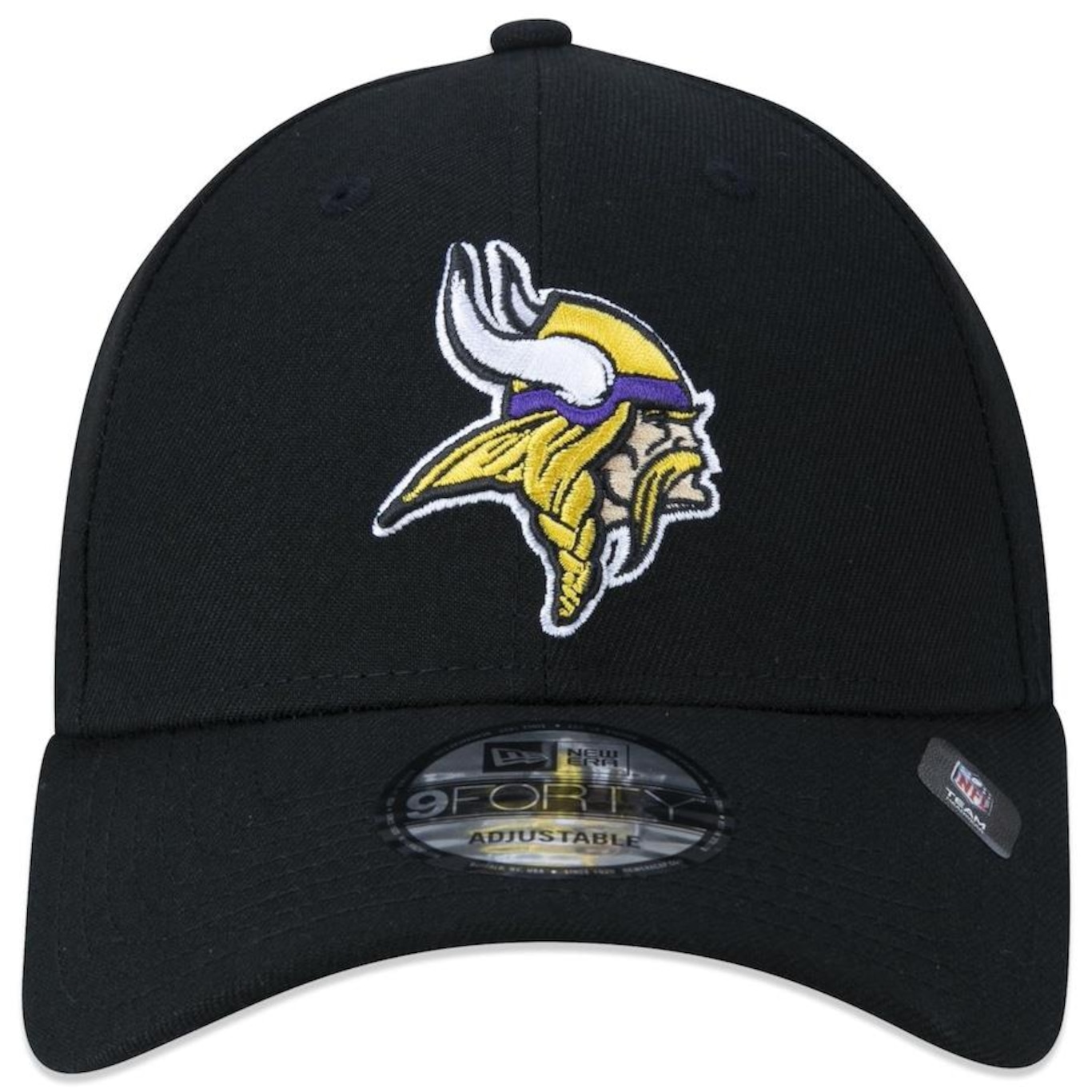 Boné Aba Curva New Era 9Forty NFL Minnesota Vikings - Snapback - Adulto - Foto 2