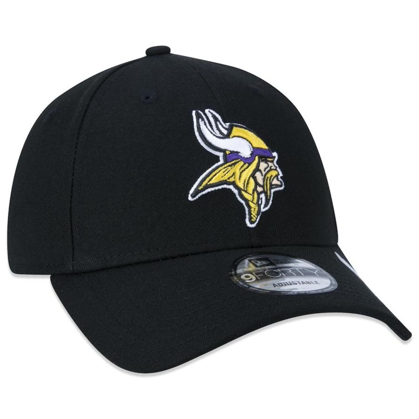 Boné Aba Curva New Era 9Forty NFL Minnesota Vikings - Snapback - Adulto - Foto 3