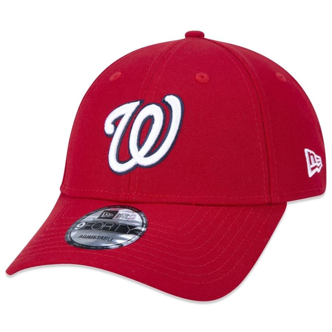 Boné Aba Curva New Era 9Forty MLB Washington Nationals - Snapback - Adulto - Foto 1