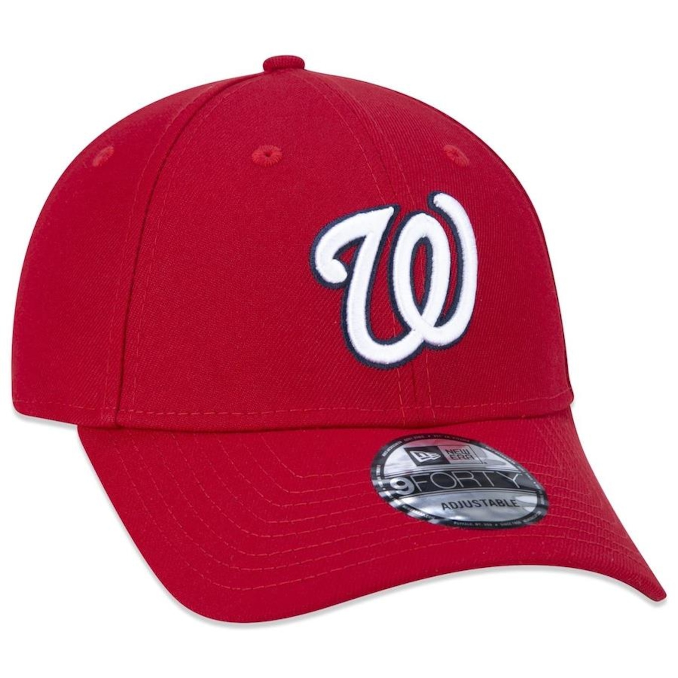 Boné Aba Curva New Era 9Forty MLB Washington Nationals - Snapback - Adulto - Foto 3