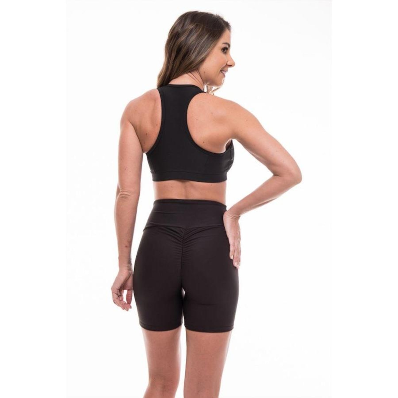 Top Fitness com Bojo Removível Vibs Fitwear Nadador - Feminino - Foto 3