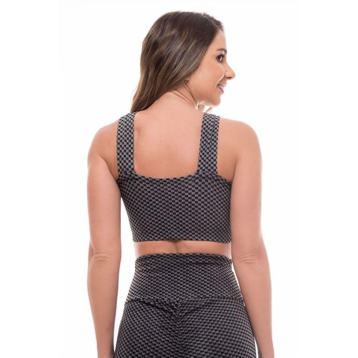 Top Faixa com Bojo Vibs Fitwear e Alças Removível - Feminino - Foto 3