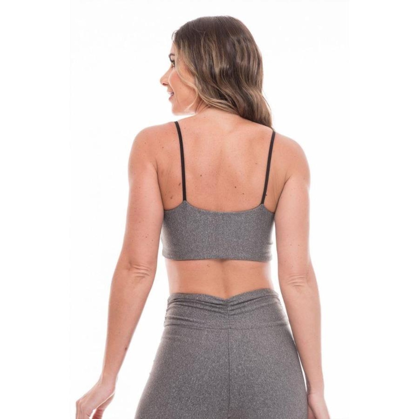 Top Fitness Vibs Fitwear Dupla Face 2 Em 1 - Feminino - Foto 2