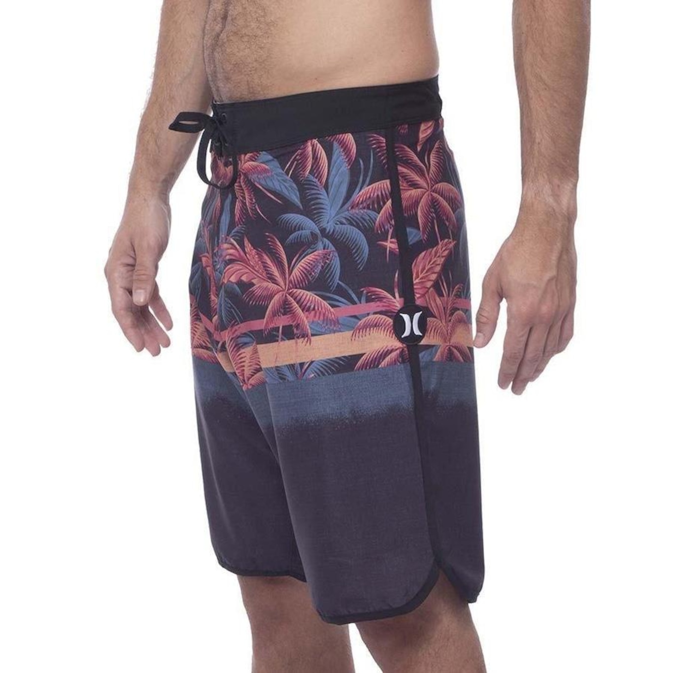 Bermuda Hurley Tropic Night 19,5" - Masculina - Foto 3