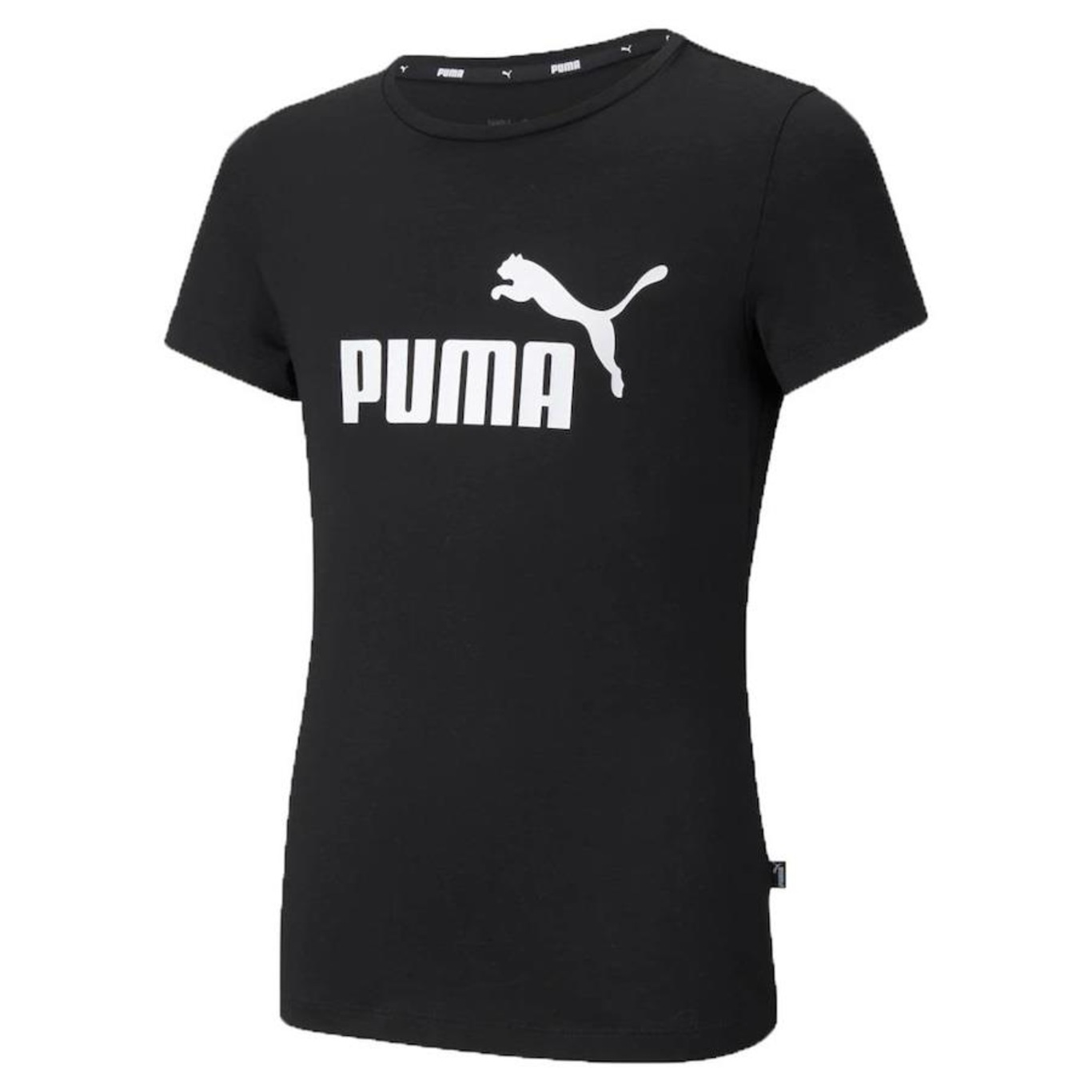 Camiseta Puma Essentials Logo - Infantil - Foto 1