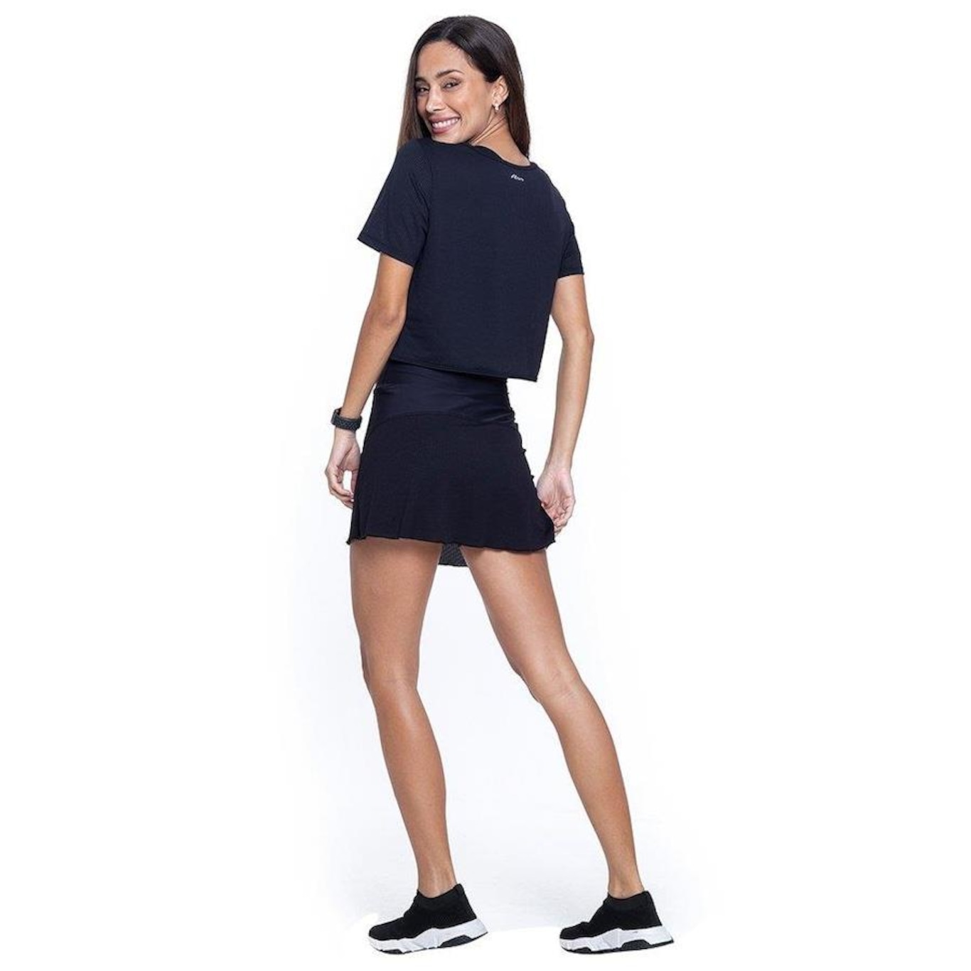 Blusa Cropped Run More Max Fresh - Adulto - Foto 2