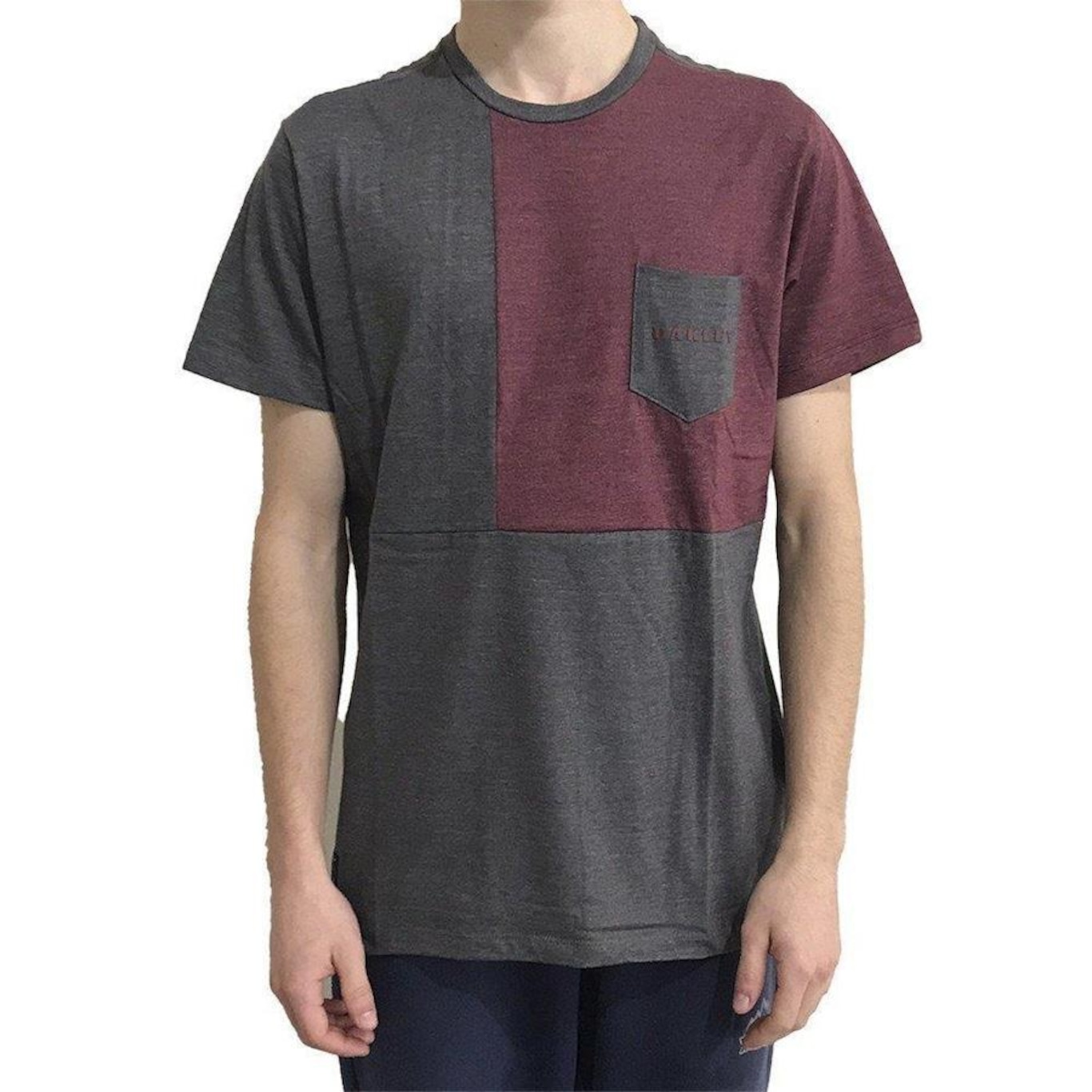 Camiseta Oakley Bark Pocket Tee - Masculina - Foto 1