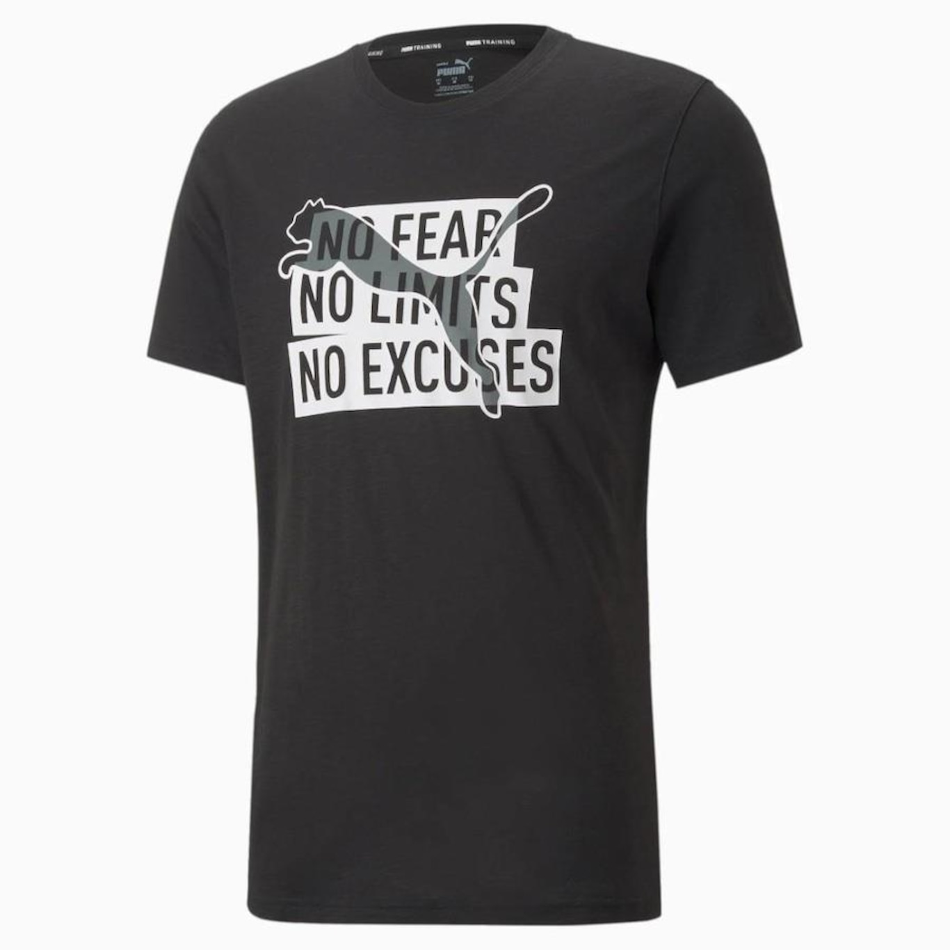 Camiseta Puma Performance Slogan Cat Masculina - Foto 1